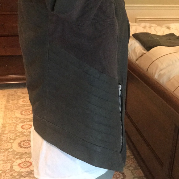 Helmet Lang leather / suede/ cotton jacket - Picture 4 of 10